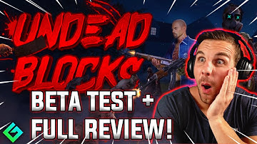 UNDEAD BLOCKS | BETA GAMEPLAY + FULL REVIEW (AAA P2E FPS ZOMBIE SHOOTER NFT GAME!)