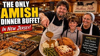 The ONLY Amish Dinner Buffet in New Jersey!? 🍗🌾