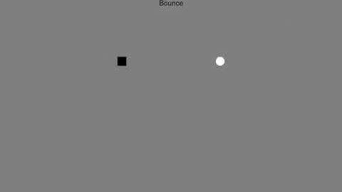 Stimuli used in audiovisual experiment about causality and temporal order