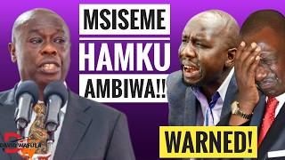 STATEHOUSE ENTERS CODE RED AS RIGATHI EXPOSES THIS IN LIKONI!!