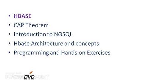 Hadoop Hbase training