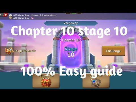 Lords mobile Vergeway Chapter 10 stage 10