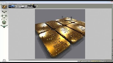 Bryce Gold material setup - by David Brinnen - without soundtrack.