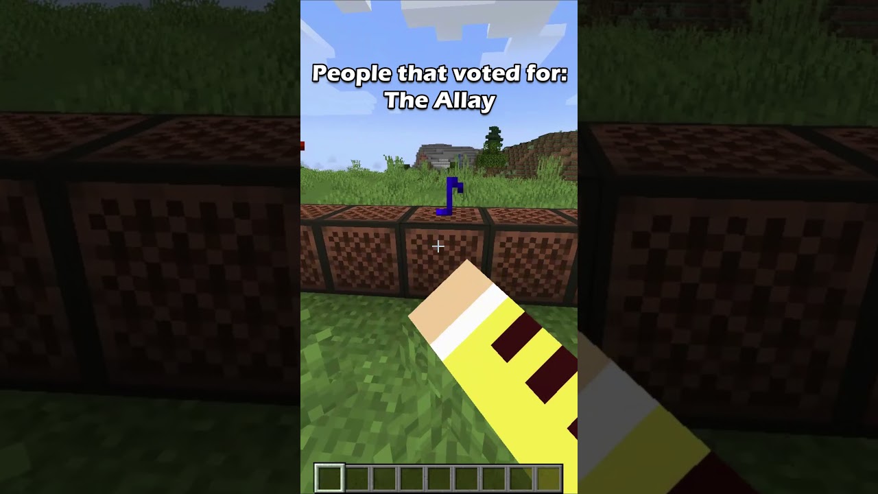 People after the Minecraft Mob Vote Results