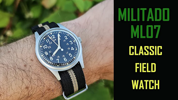 Militado ML07 classic field style watch review #gedmislaguna #militado  #watchreview