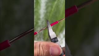 How to connect solid and stranded electrical wire #viralvideo #electrical #electricalconnections