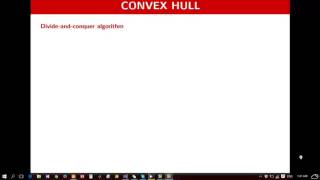Computational Geometry Lec 3 (Convex Hull Algorithms ) (  in Arabic )