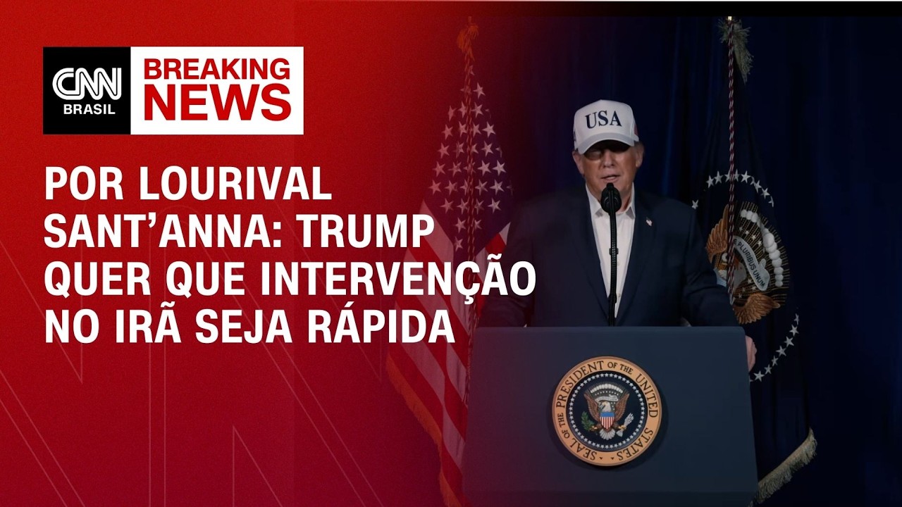 Análise: Trump quer que intervenção no Irã seja rápida | ESPECIAL CONFLITO
