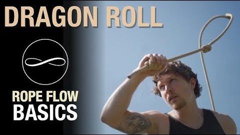 How to DRAGON ROLL | Rope Flow Beginners