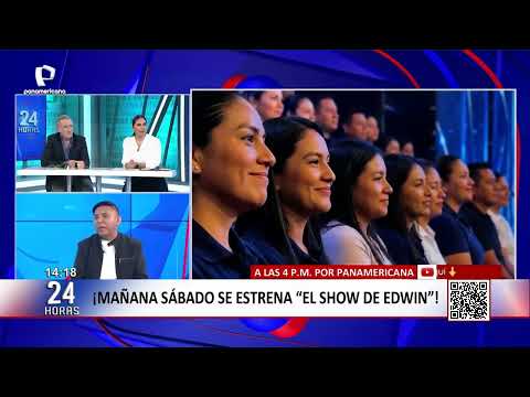 Tomorrow, Saturday, September 19th from 4:00 PM to 7:00 PM is the premiere of 'El show de Edwin'