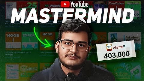 How @Algrow  Dominates YouTube | His SECRET to Beat the YouTube Algorithm!!
