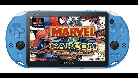 PS Vita PSP Hacks! Marvel Vs Capcom Clash of Super Heroe