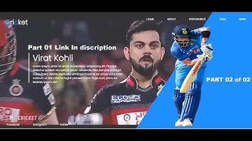 PART02-Responsive Landing Page Using HTML,CSS&Javascript | Responsie website