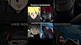 Teachers Vs Students 🌎🤯 #naruto #hashirama #animeshorts #anime #animeedit #boruto #sasuke