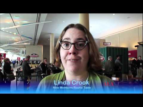 education film ALA Midwinter Meeting 2012, Day 4: Linda Crook Talks a Little About the New Members Round Table
