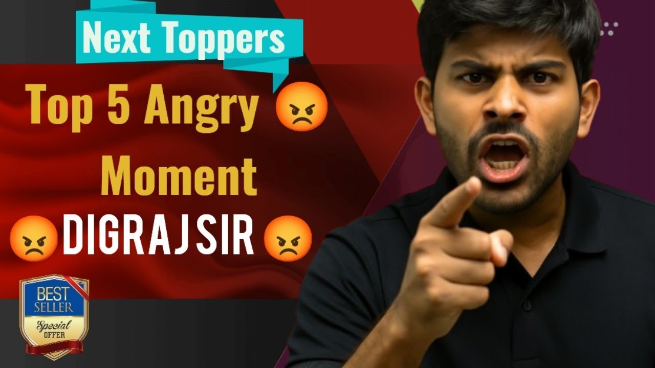 😡Top 5 Angry Moments of DIGRAJ SIR! 🔥|