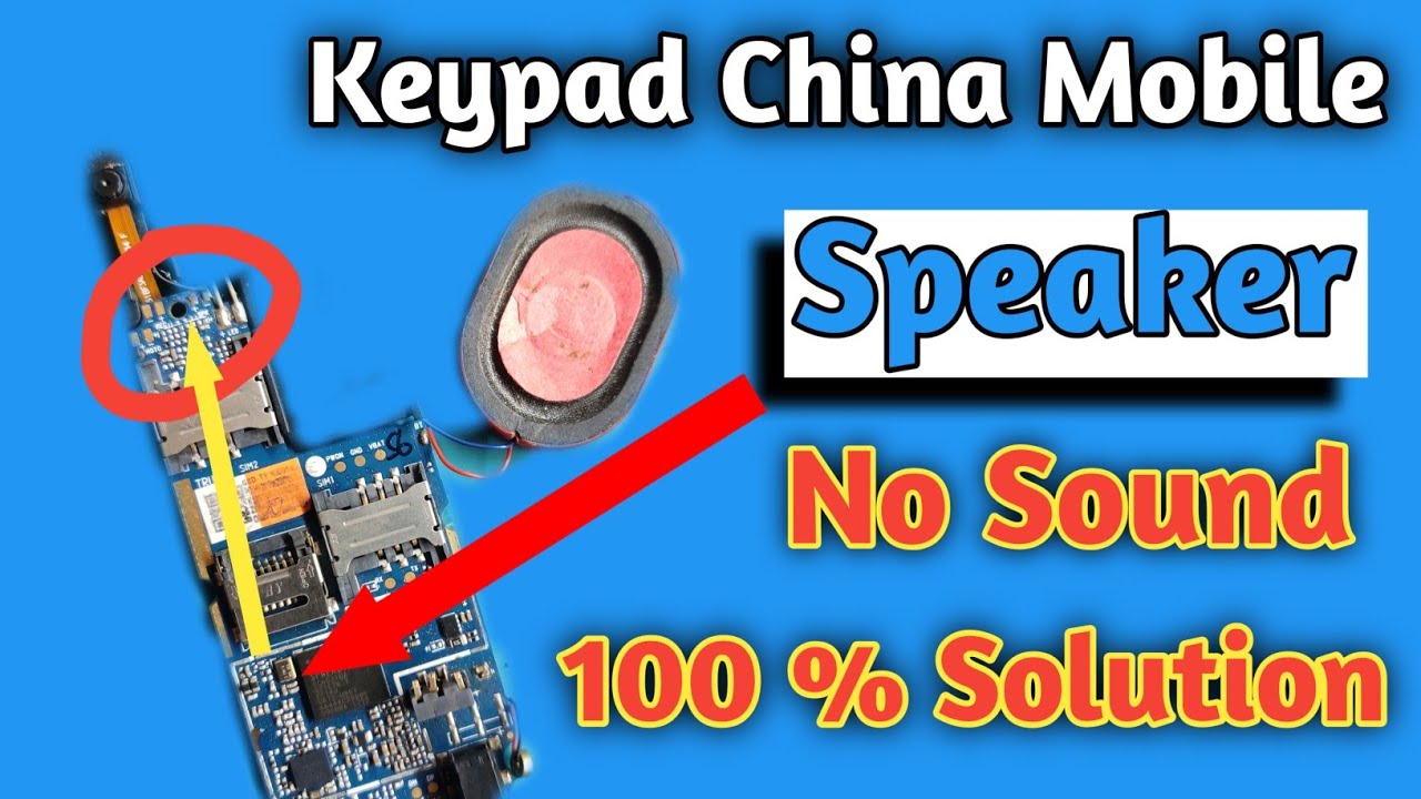 All China Mobile Speaker Problem Solution//All mobile ringer speaker