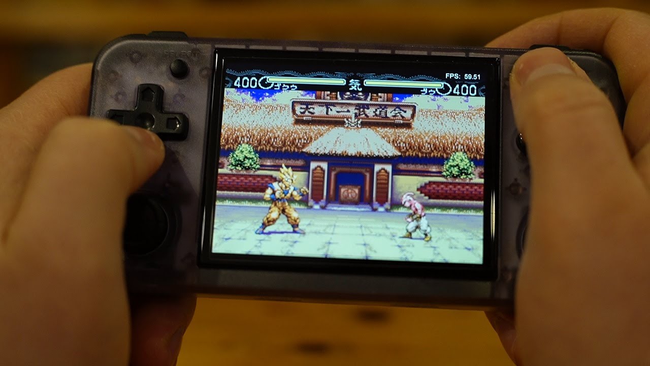 Anbernic RG35XX H + Dragon Ball Z: Hyper Dimension - Gameplay SNES