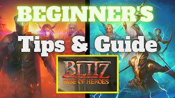 YOU NEED TO PLAY THIS - Blitz: Rise of Heroes, beginner tips, guide, game review, android gameplay