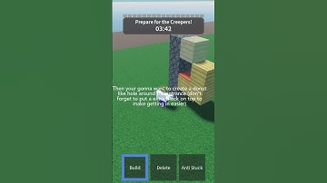 How to BUILD CREEPER PROOF stairs in creeper chaos!