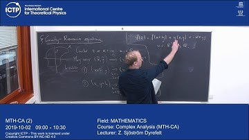 Complex Analysis (MTH-CA) Lecture 2