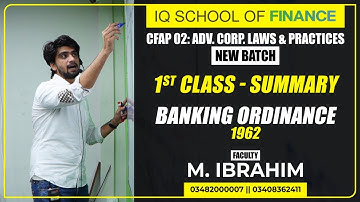 MI CFAP 2 1ST CLASS HIGHLIGHTS