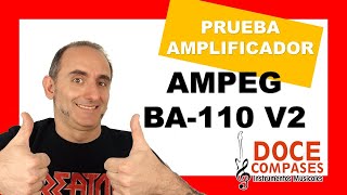 ⚡Prueba amplificador Ampeg BA-110 V2⚡