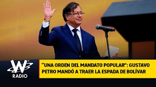 Download Así Fue La Llegada De La Espada De Bolívar A La Posesión De Gustavo Petro Video MP3 Así Fue La Llegada De La Espada De Bolívar A La Posesión De Gustavo Petro