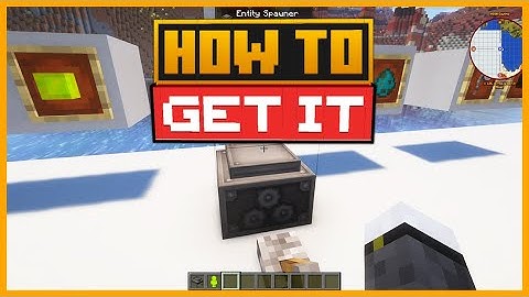 🟨 HOW to GET the XP ENTITY SPAWNER - MOB GRINDING UTILS MOD in MINECRAFT