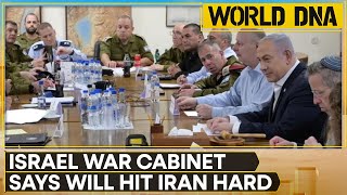 Iran attacks Israel: Israel war cabinet says will hit Iran hard | WION World DNA LIVE