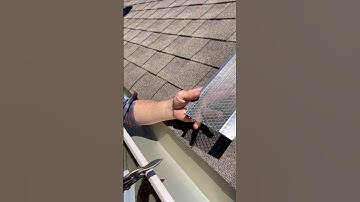 Installing Micro Mesh Gutter Guard #gutterinstallation #concordgutterservice #diy #gutterguard