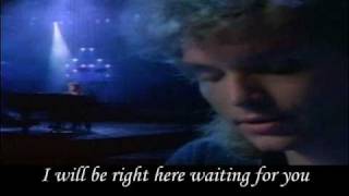 Richard Marx Right here waiting chords