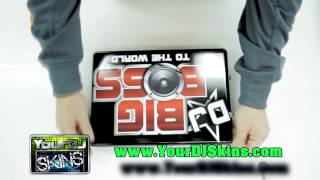 YourDJSkins Laptop Skin Application