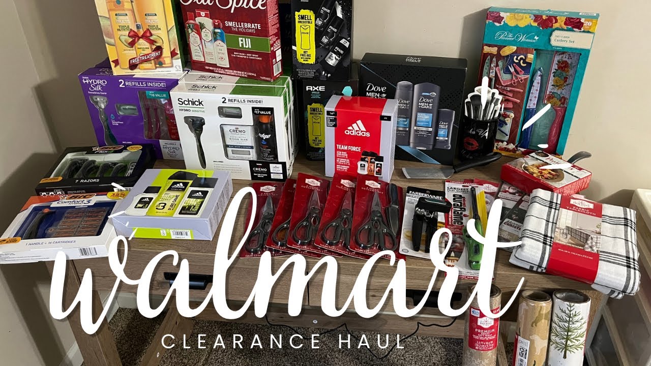 Walmart after christmas clearance