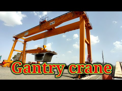 Casting yard मे Gantry Crane कैसे काम करता है ||use of Gantry crane