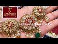 Tanishq gold jadue necklace set designs with pricechik necklace designschokerkundandeeya