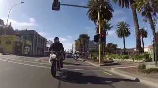 Art Deco Capital of the World Napier New Zealand by motorbike