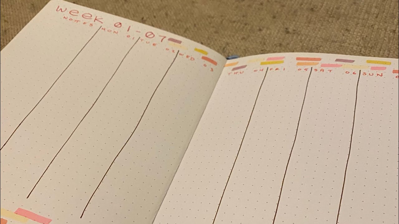 Plan With Me - November 2021 - Weekly Spreads - Autumn Theme 🪵🍂 - YouTube