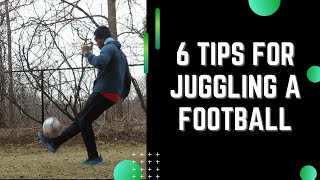 How To Juggle A Football (Keep-Ups) | 6 Tips To Get You Started ⚽🦵 screenshot 4