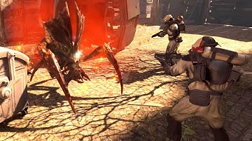 Half-Life Alyx - NPC Wars (Antlions vs Combines)