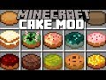 Minecraft CAKE MOD / SURVIVE THE CAKE VILLAGE FESTIVAL WITH THESE CAKES!! Minecraft