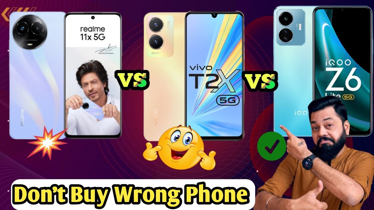 Realme 11x 5G VS Vivo T2x VS Iqoo Z6 Lite Specs Comparison Best Realme 11x 5G VS Vivo T2x VS Iqoo Z6 Lite Specs Comparison Best