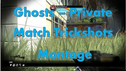 Call of Duty: Ghosts - Private Match Trickshots