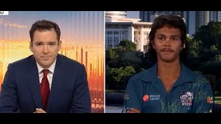 Sky News Host Peter Stefanovic Attempts to Criminalise Aboriginal Teen Who Won $1m Prize