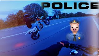 POLICE & FANS  SUPERMOTO IN AALBORG (BZ)