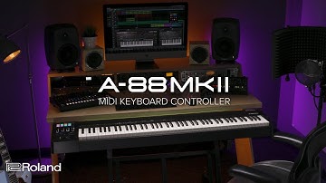 Roland A-88MKII MIDI Keyboard Controller