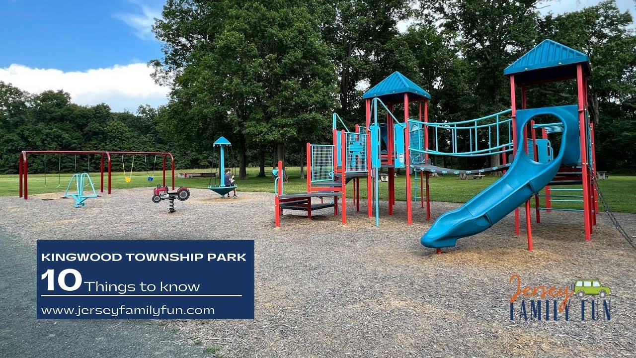 Kingwood Township Park Playground in Frenchtown NJ YouTube