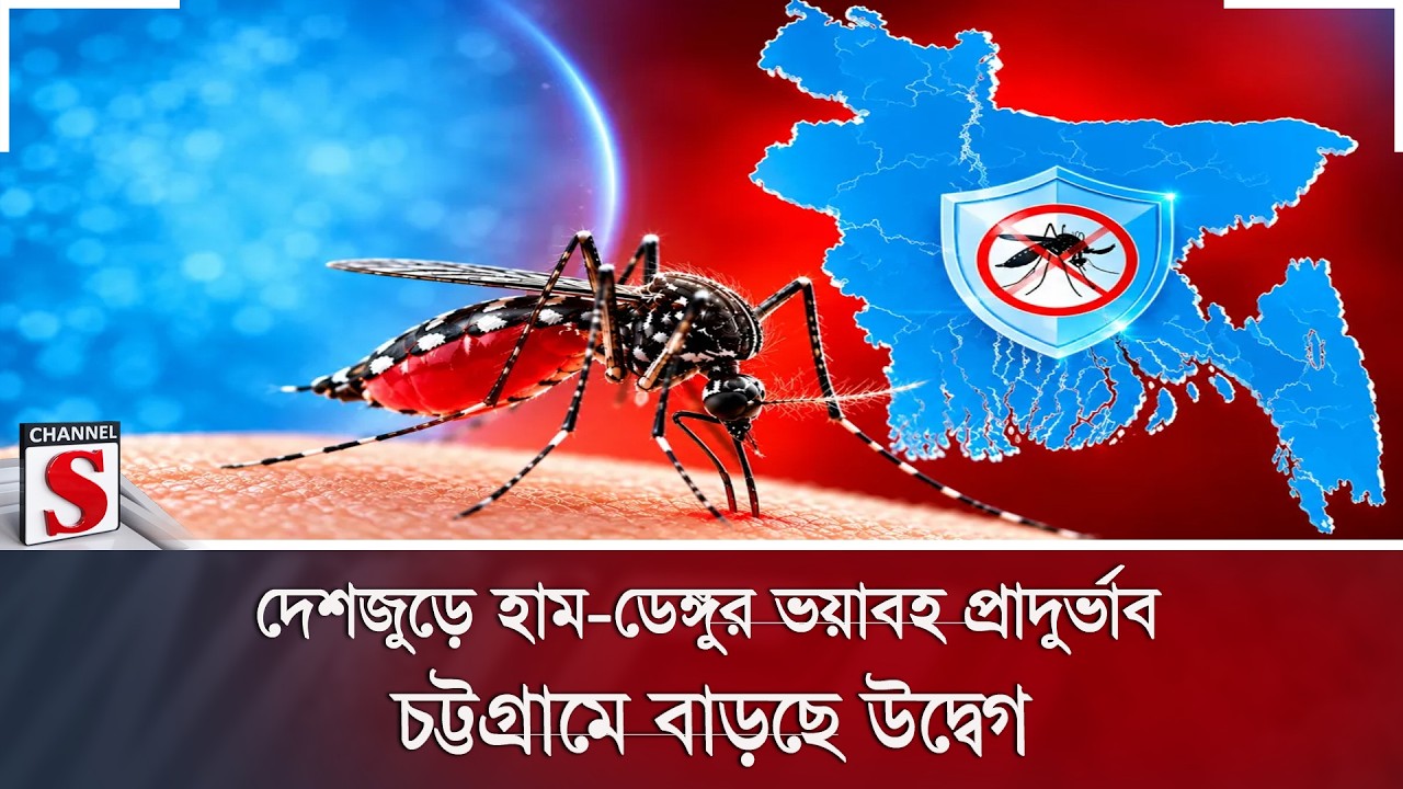 দেশজুড়ে হাম-ডেঙ্গুর ভয়াবহ প্রাদুর্ভাব, চট্টগ্রামে বাড়ছে উদ্বেগ | Measles | Channel S News
