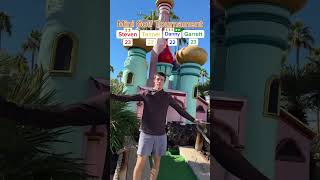 Mini Golf Tournament FULL ROUND (Tiger win?) - Castles N Coasters Phoenix, Arizona