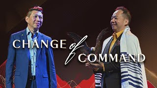 Change of Command Ceremony: From Pastor Dominic Yeo to Pastor Gerald Tan